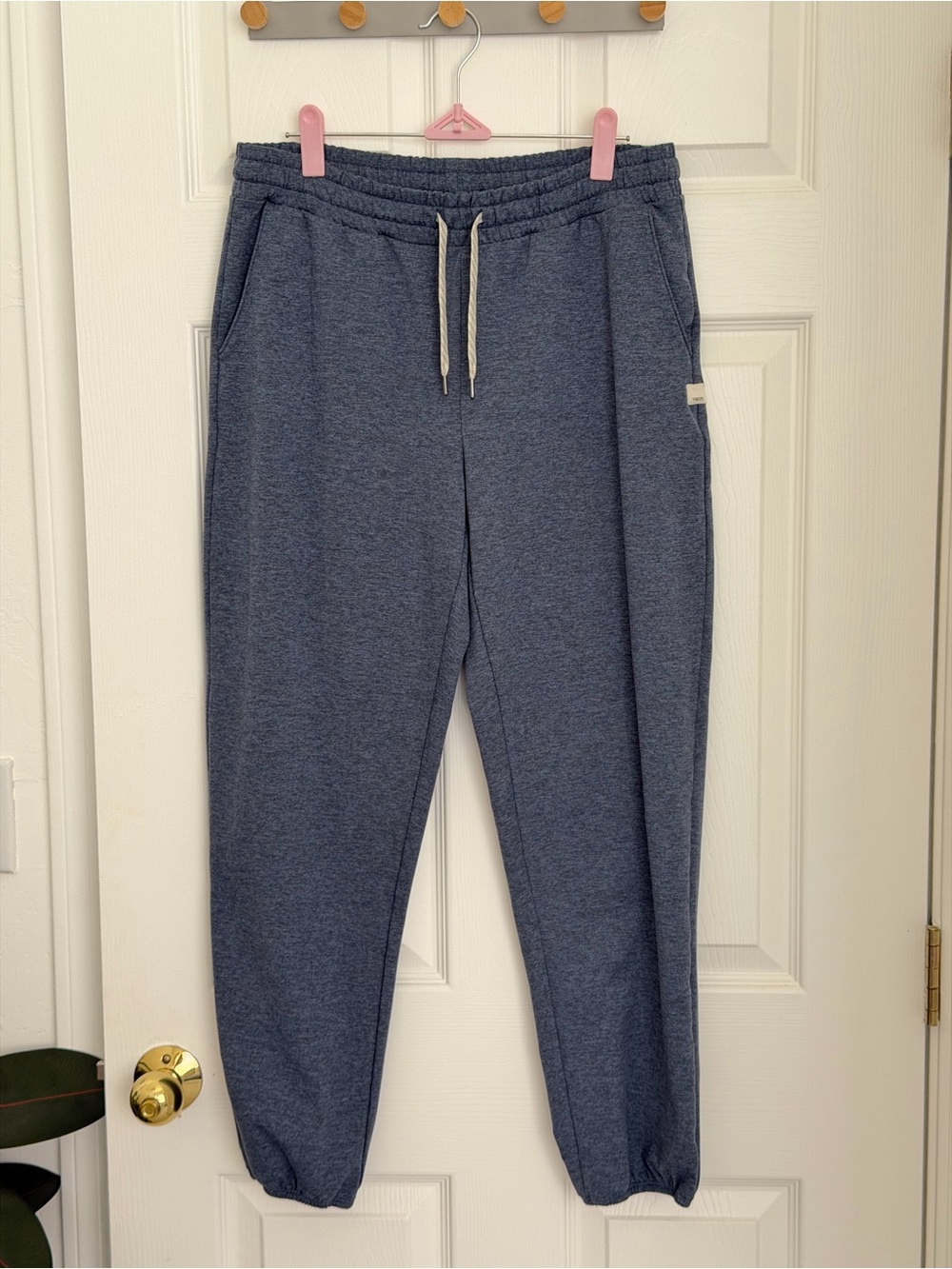 Heather Blue Vuori Sweatpants